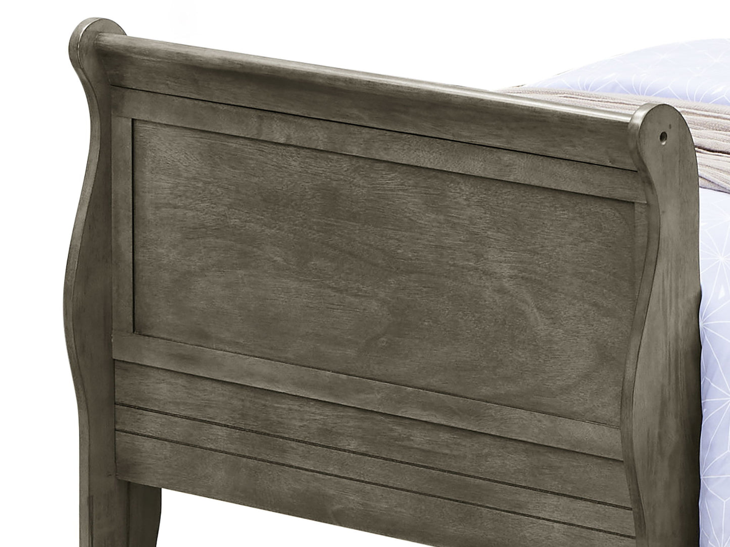 Glory Furniture - Louis Phillipe - Sleigh Bed