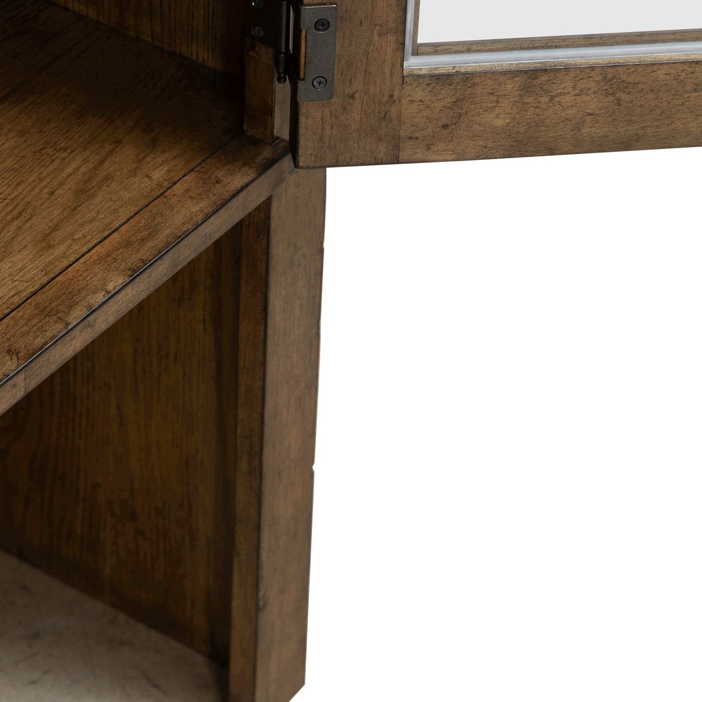 Carolina Park - Credenza Hutch - Brown