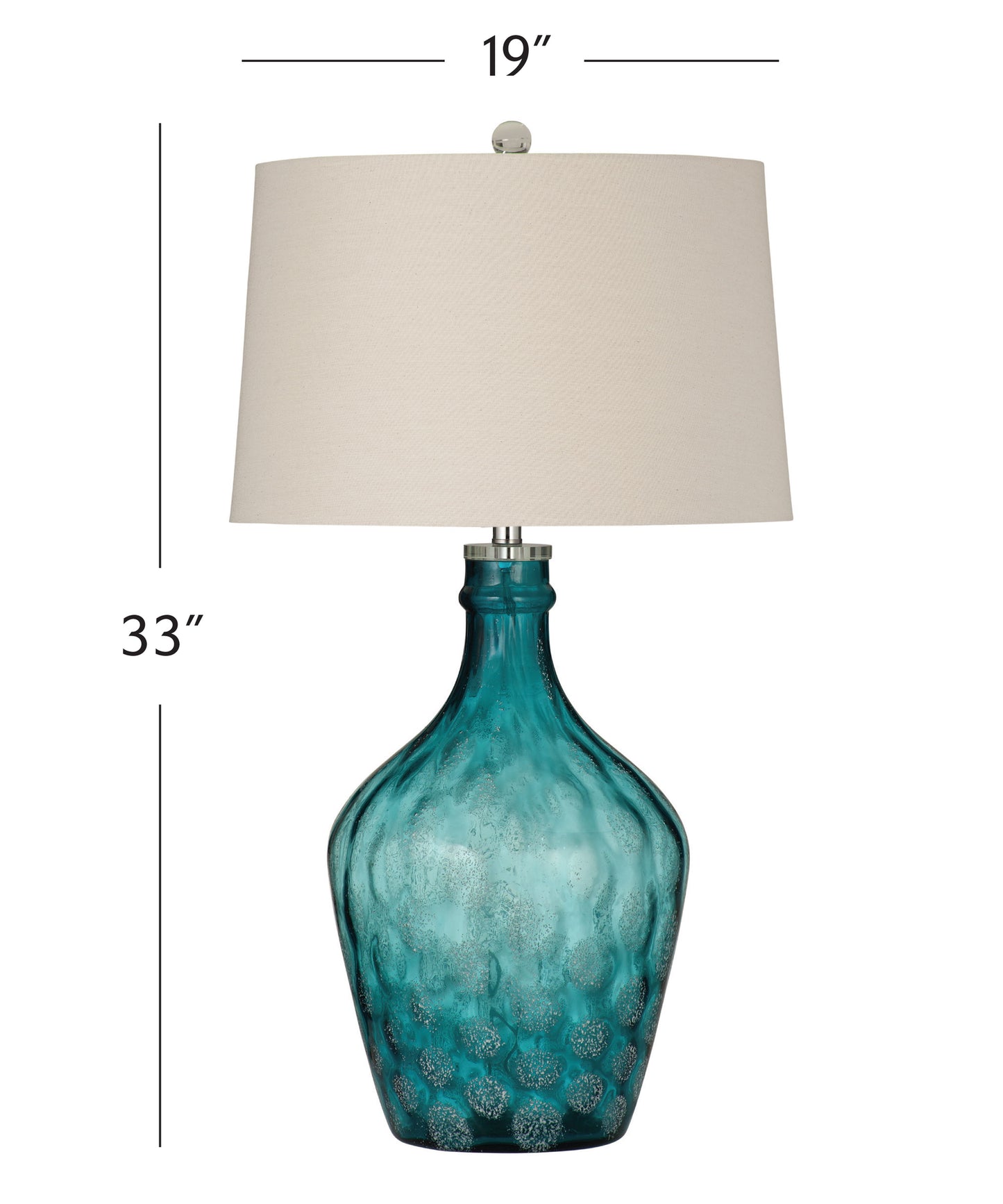Valarie - Table Lamp - Blue