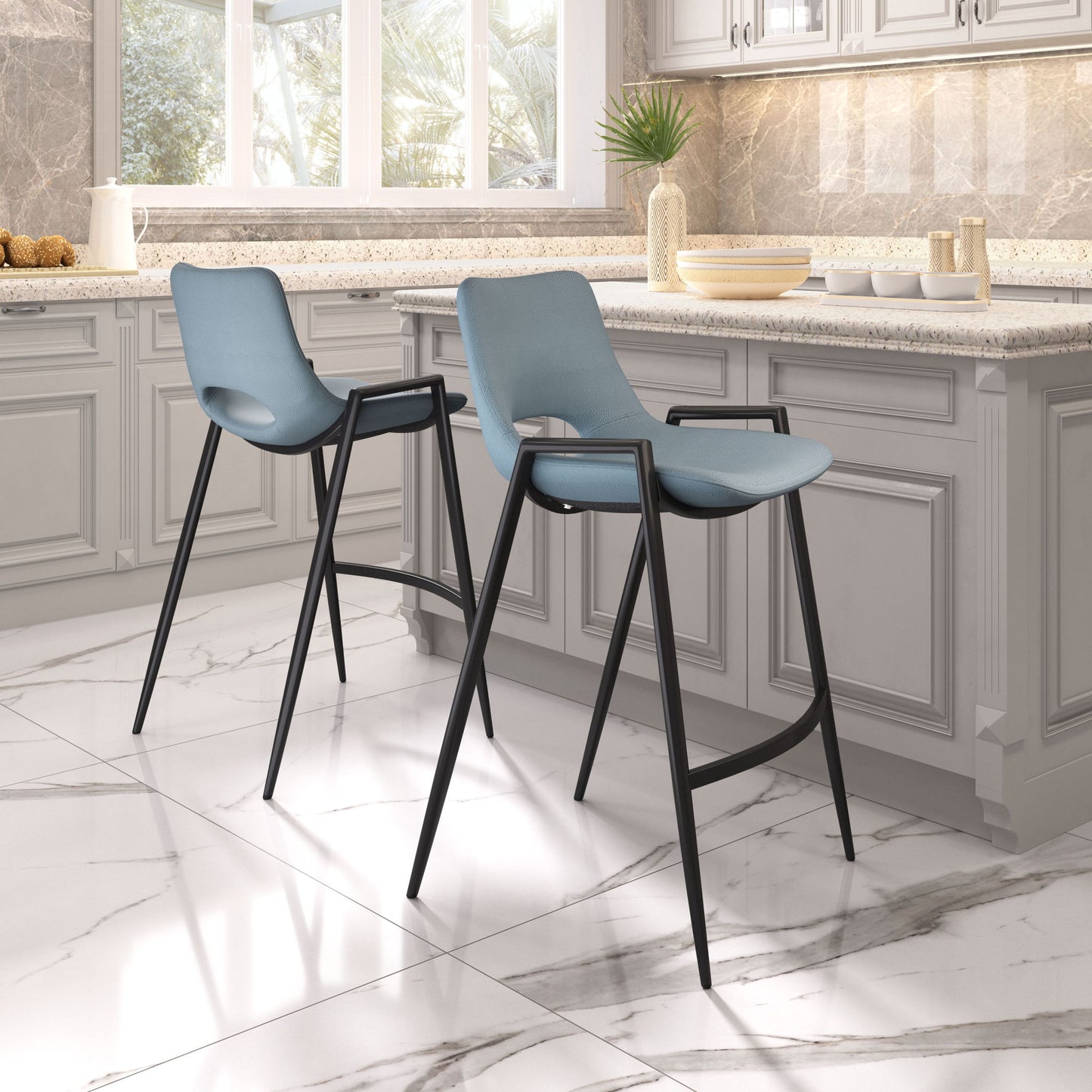 Desi - Counter Chair (Set of 2)