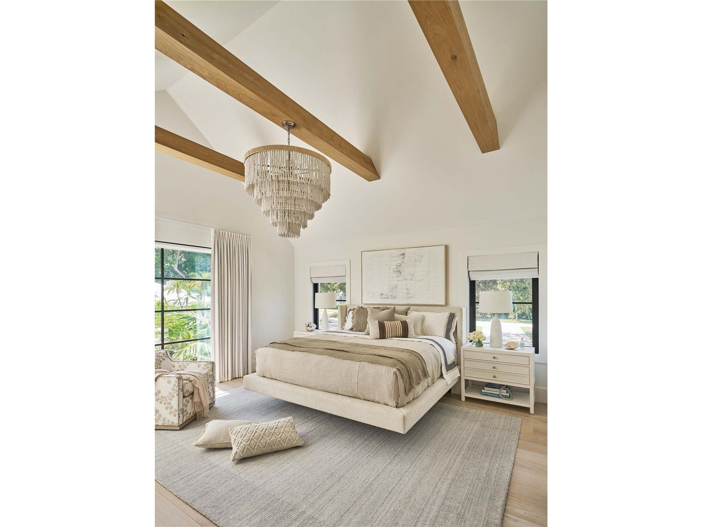 Weekender Coastal Living Home - Sainte-Ann Upholstered Bed