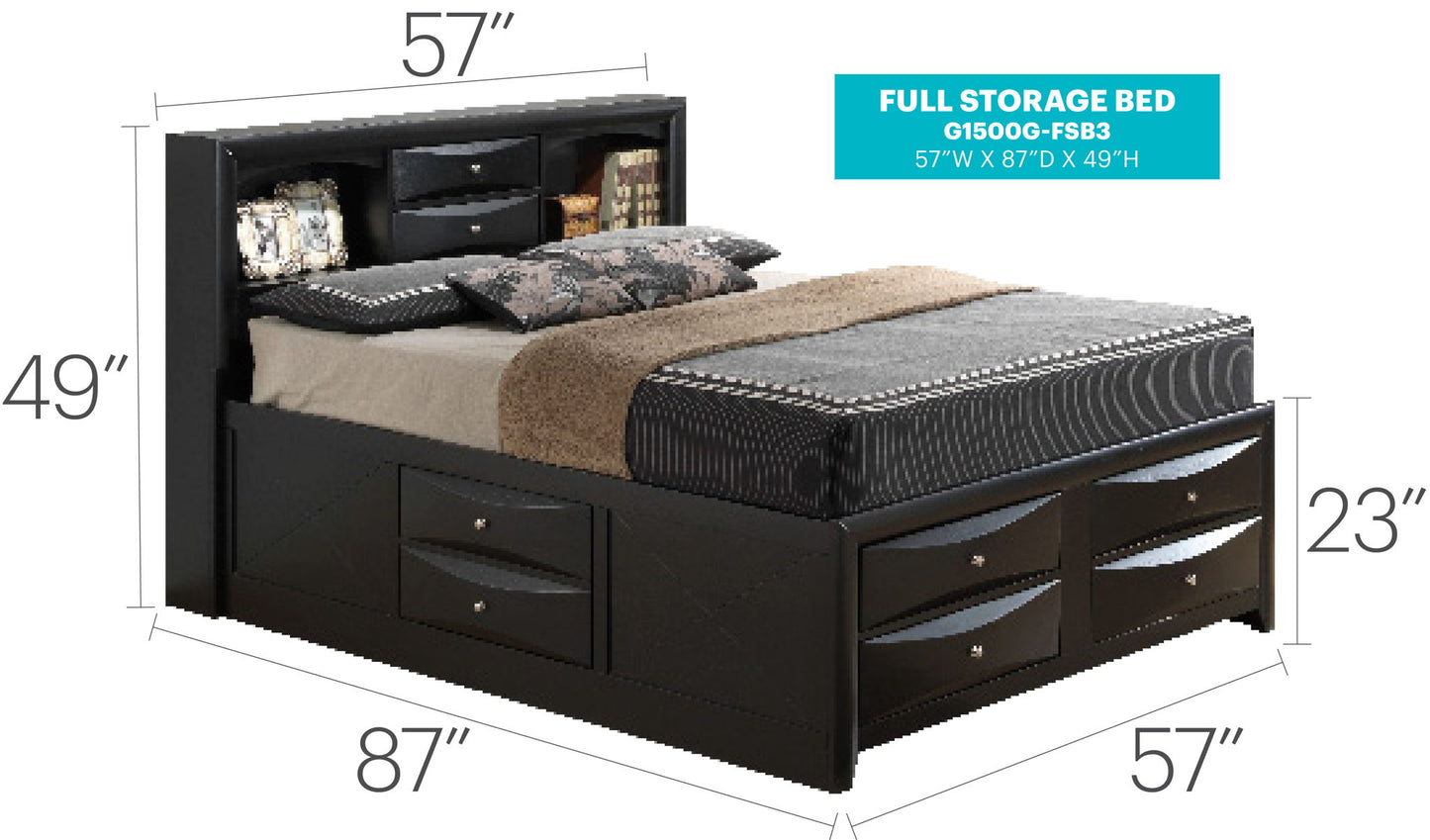 Glory Furniture - Marilla - Storage Bed