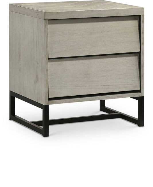 Weston - Night Stand - Gray Stone