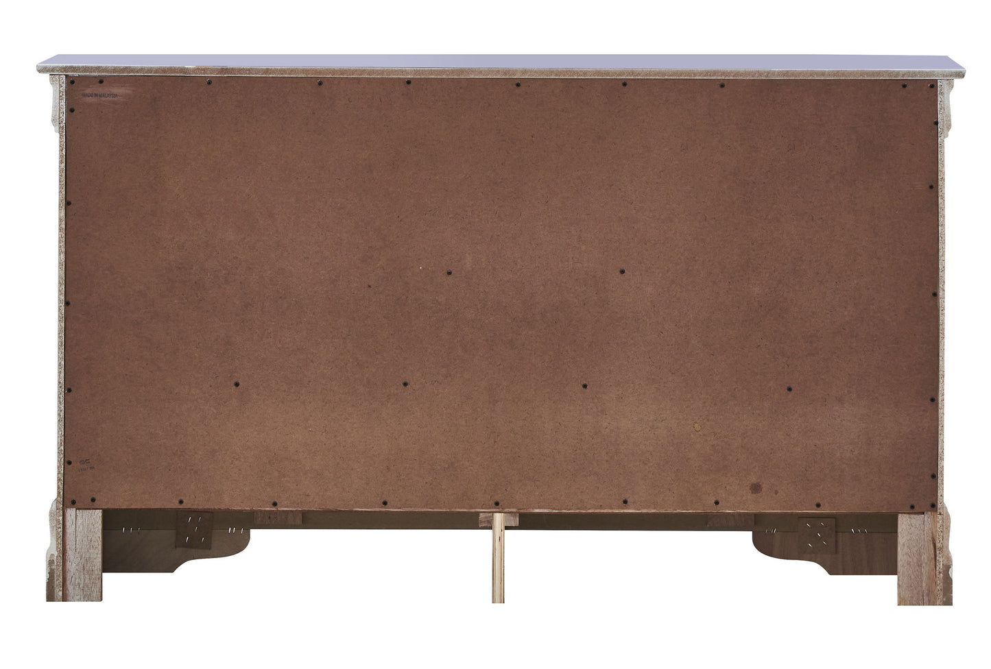 Verona - 33" Dresser - Silver Champagne