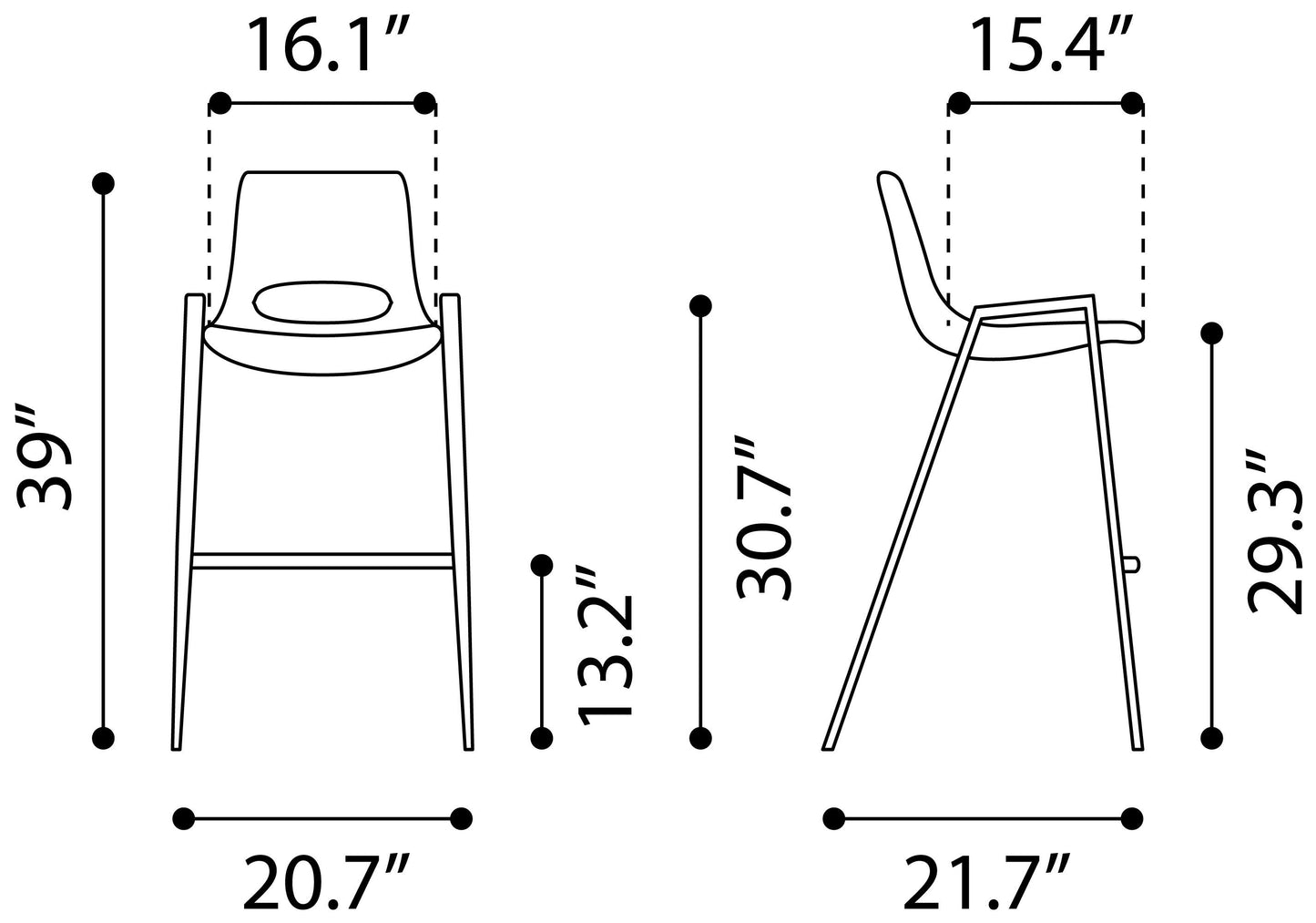 Desi - Barstool (Set of 2)