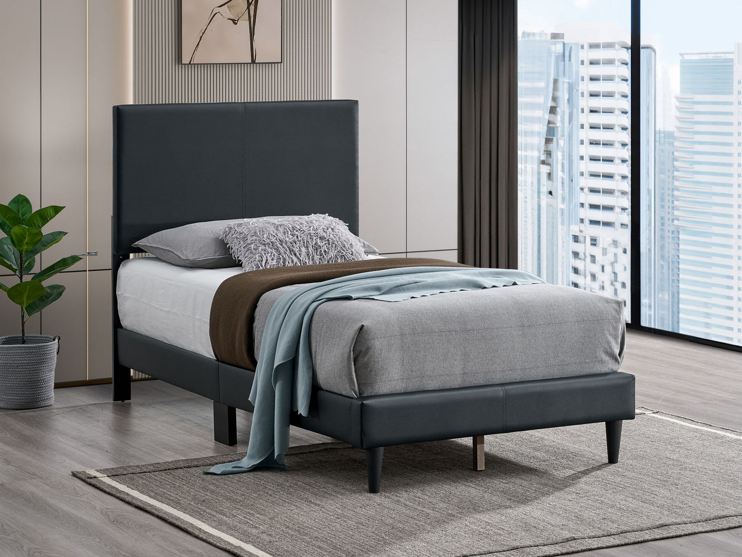 Baron - Upholstered Platform Bed