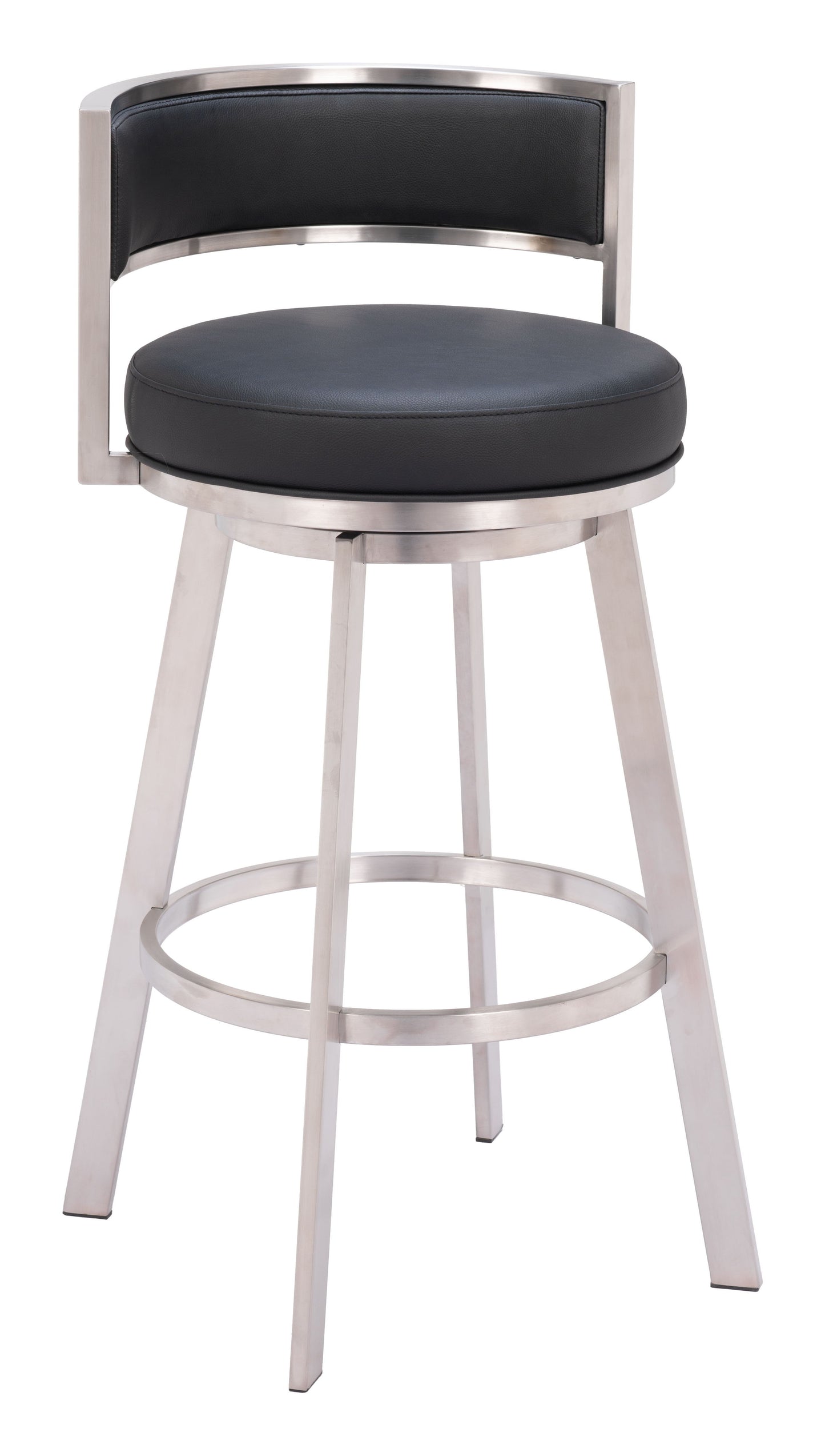 Gimsby - Swivel Barstool - Black