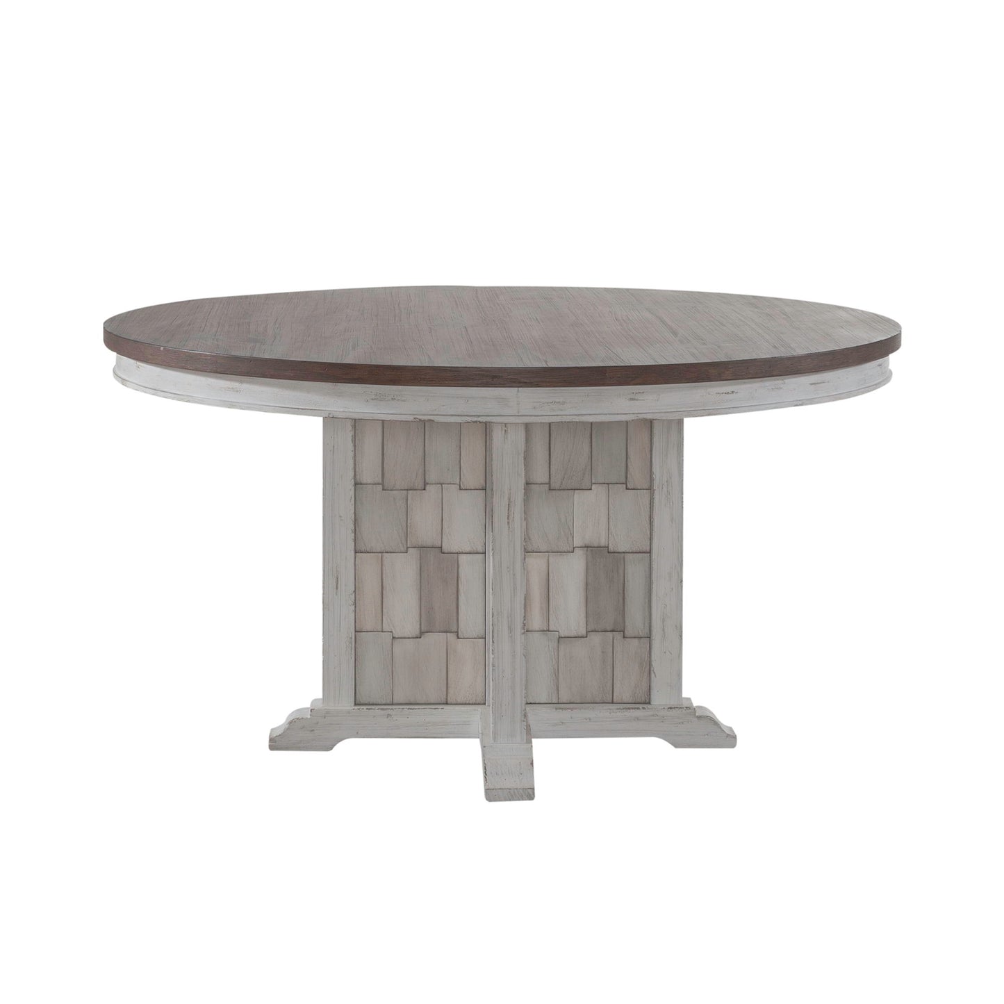 River Place - Pedestal Table - White