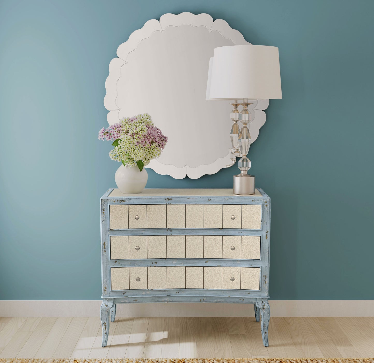 Fontaine - Hall Chest - Light Blue