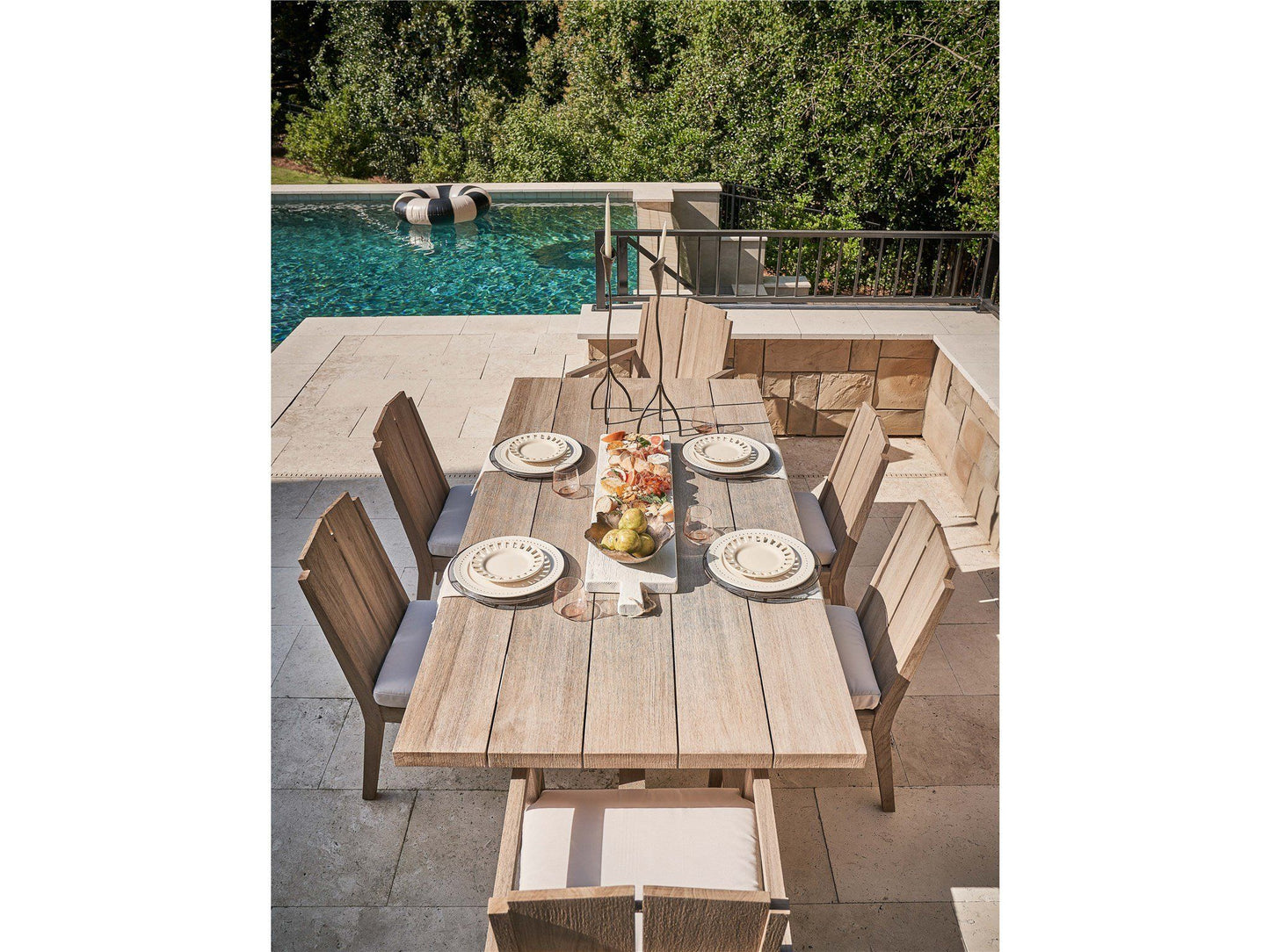 Coastal Living Outdoor / Saratoga - Arm Chair - Light Brown