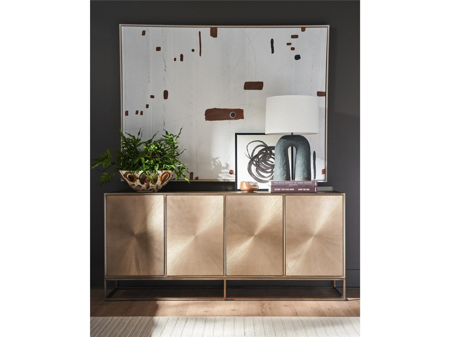 New Modern - Fusion Credenza - Bronze