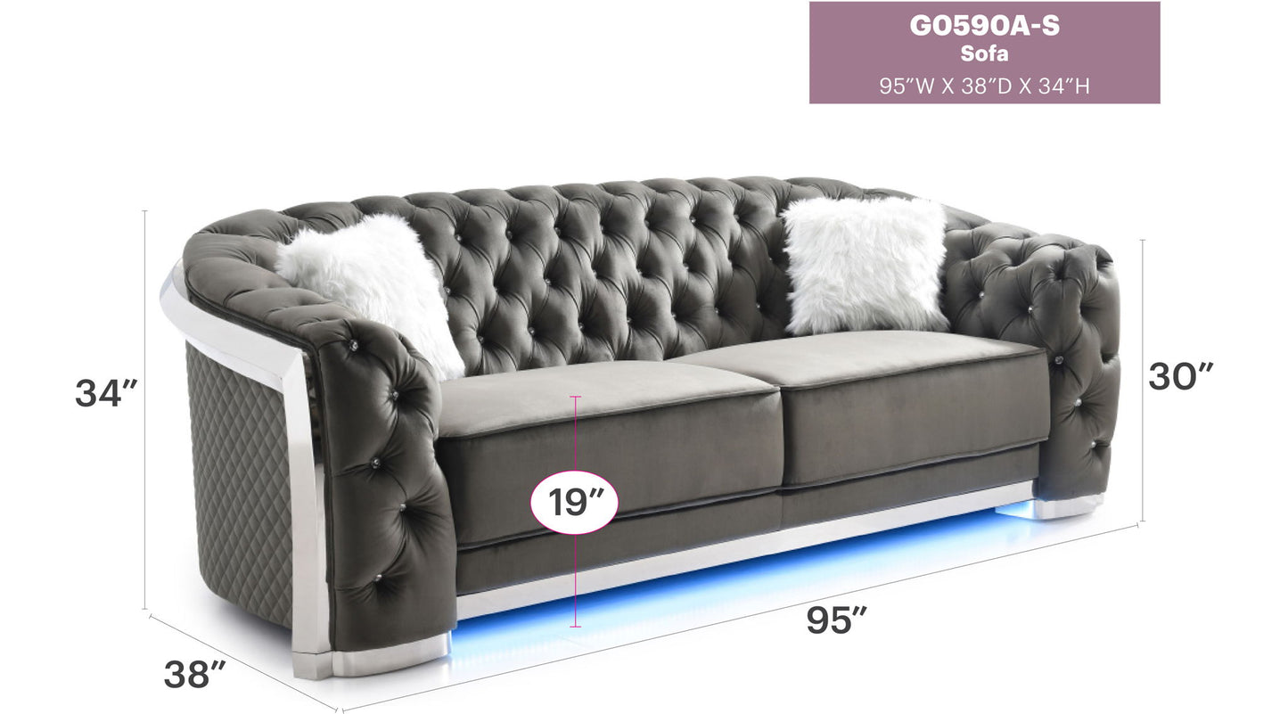 Glory Furniture - Sapphire - Sofa