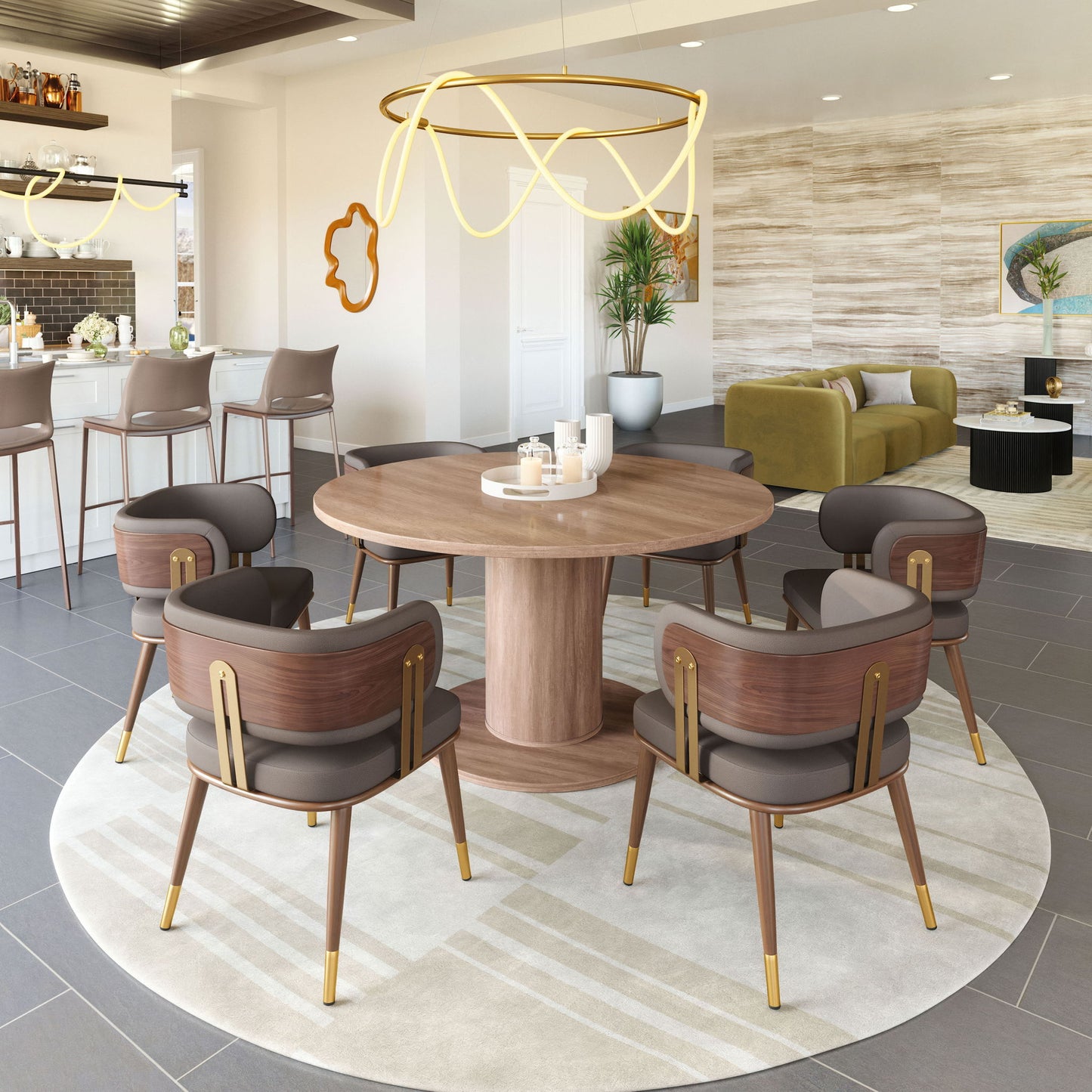 Brew - Dining Chair - Brown