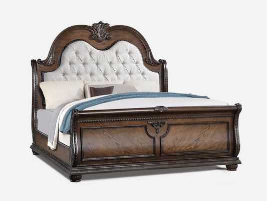 Stanley - Sleigh Bed