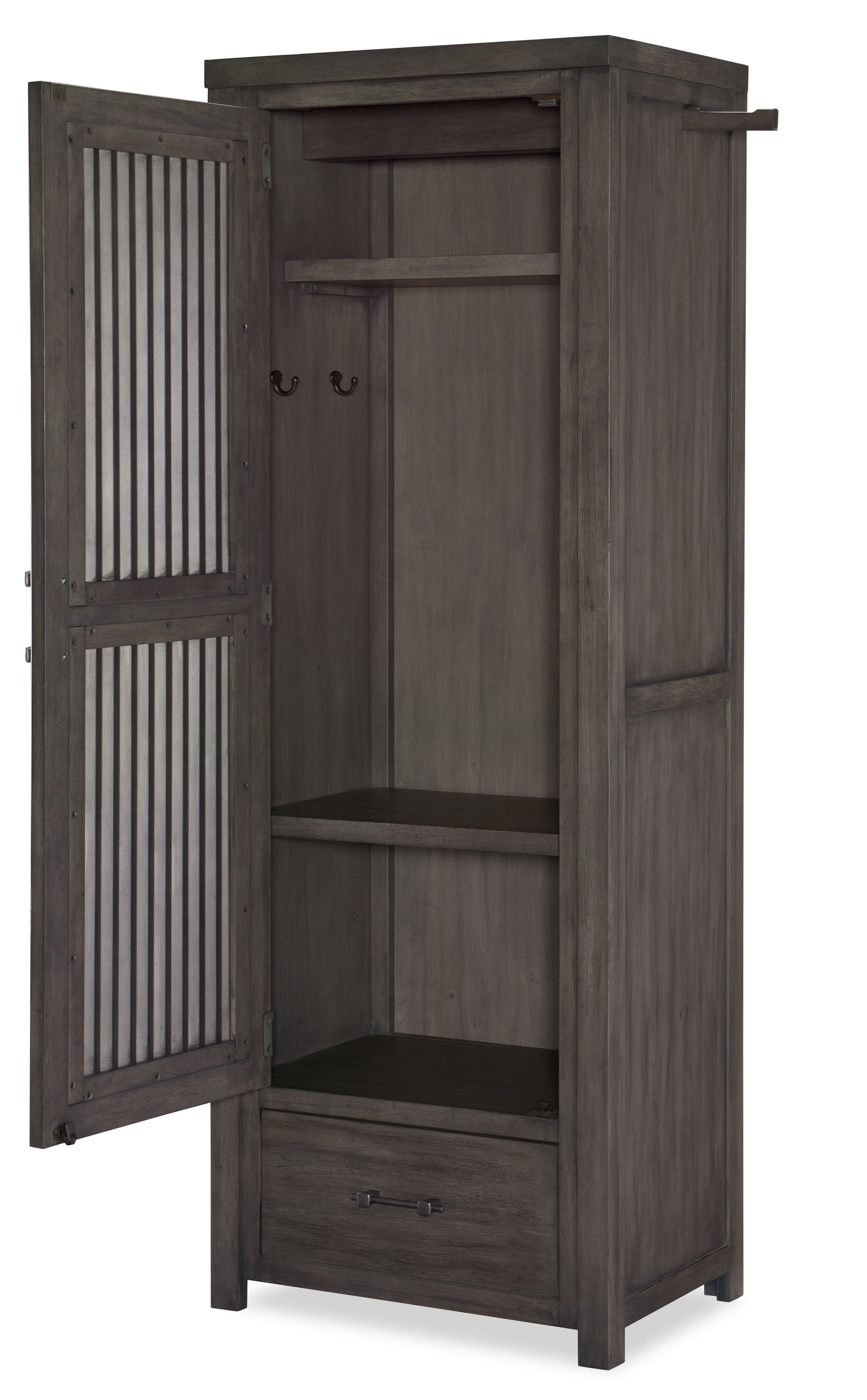 Bunkhouse - Locker Door Chest - Dark Brown