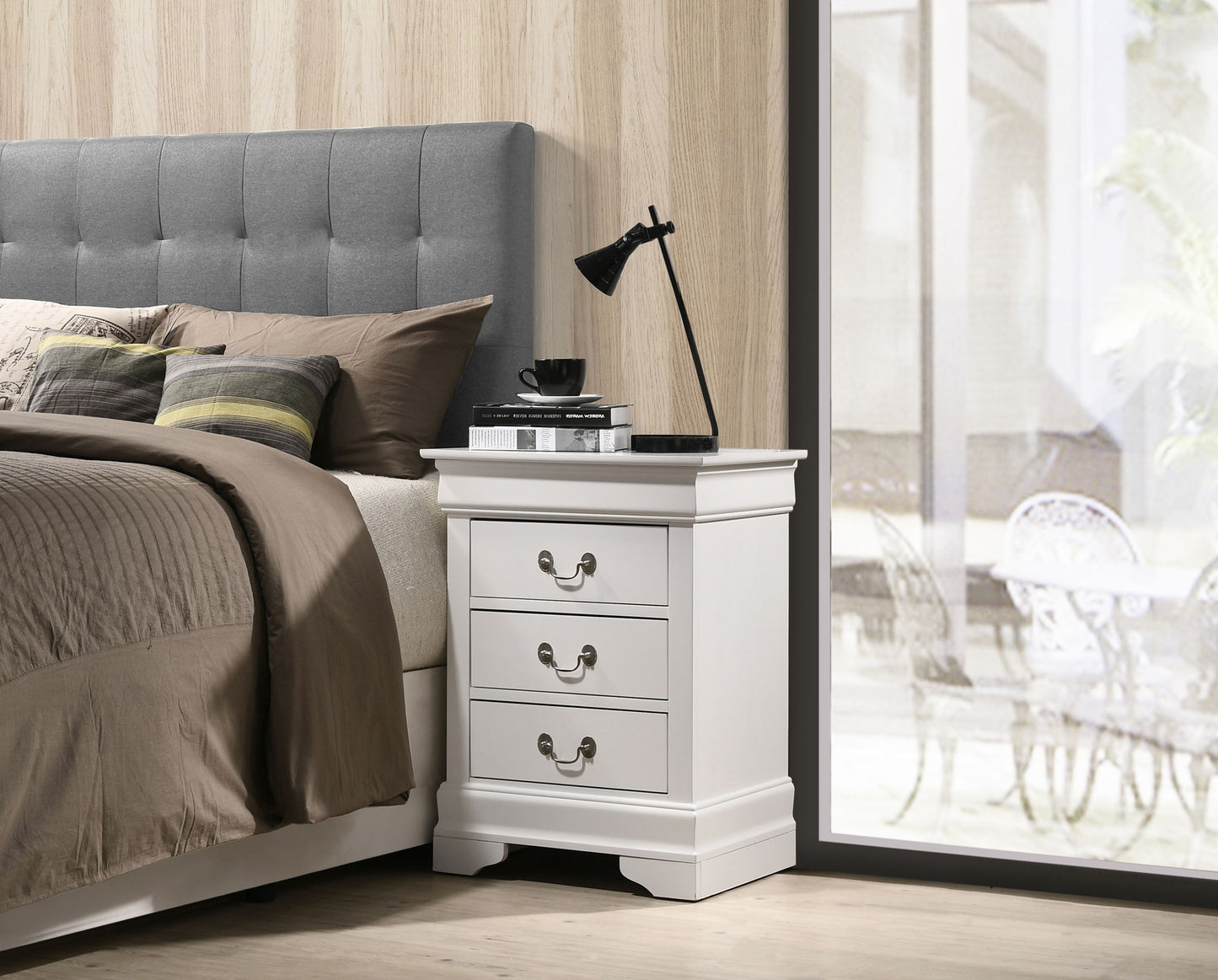 Glory Furniture - Louis Phillipe - Nightstand