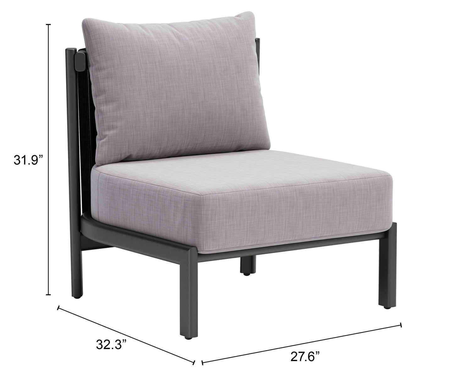 Horizon - Accent Chair - Gray