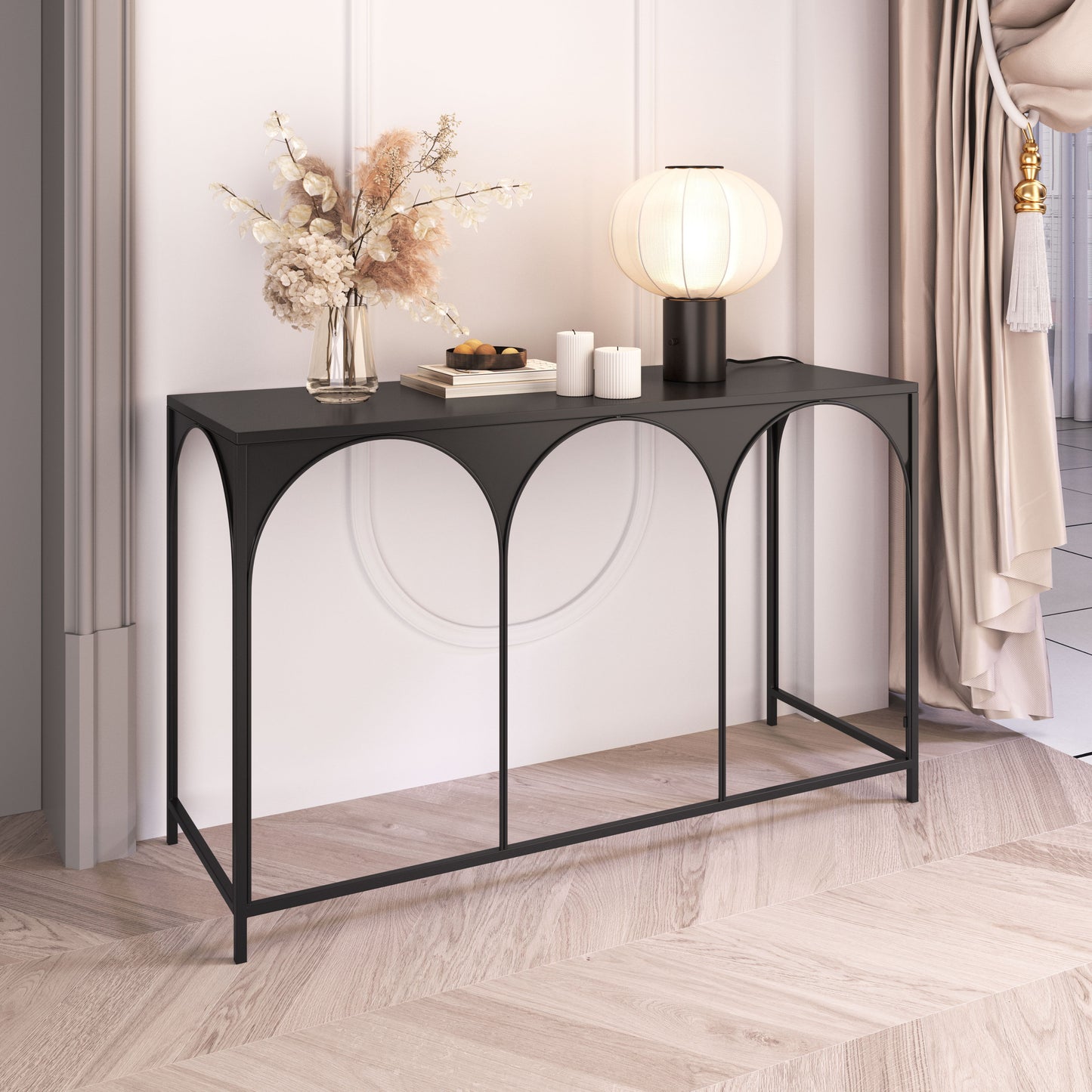 Loriet - Console Table - Black