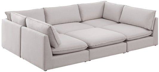 Mackenzie - Modular Sectional 6 Piece - Beige