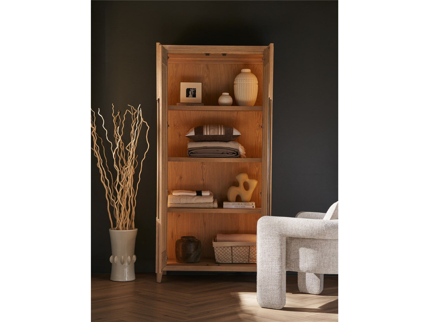 New Modern - Walker Wardrobe - Light Brown