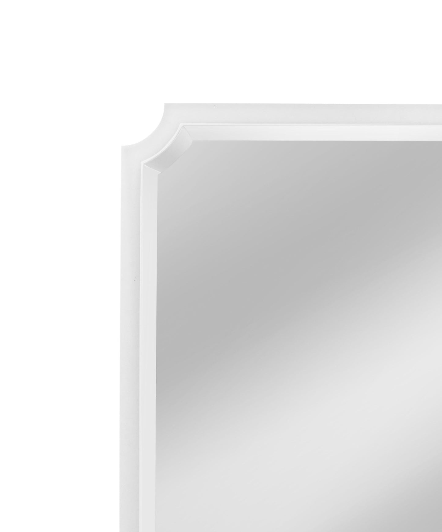 Rita - Wall Mirror - White