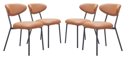 Rorun - Dining Chair (Set of 4) - Brown