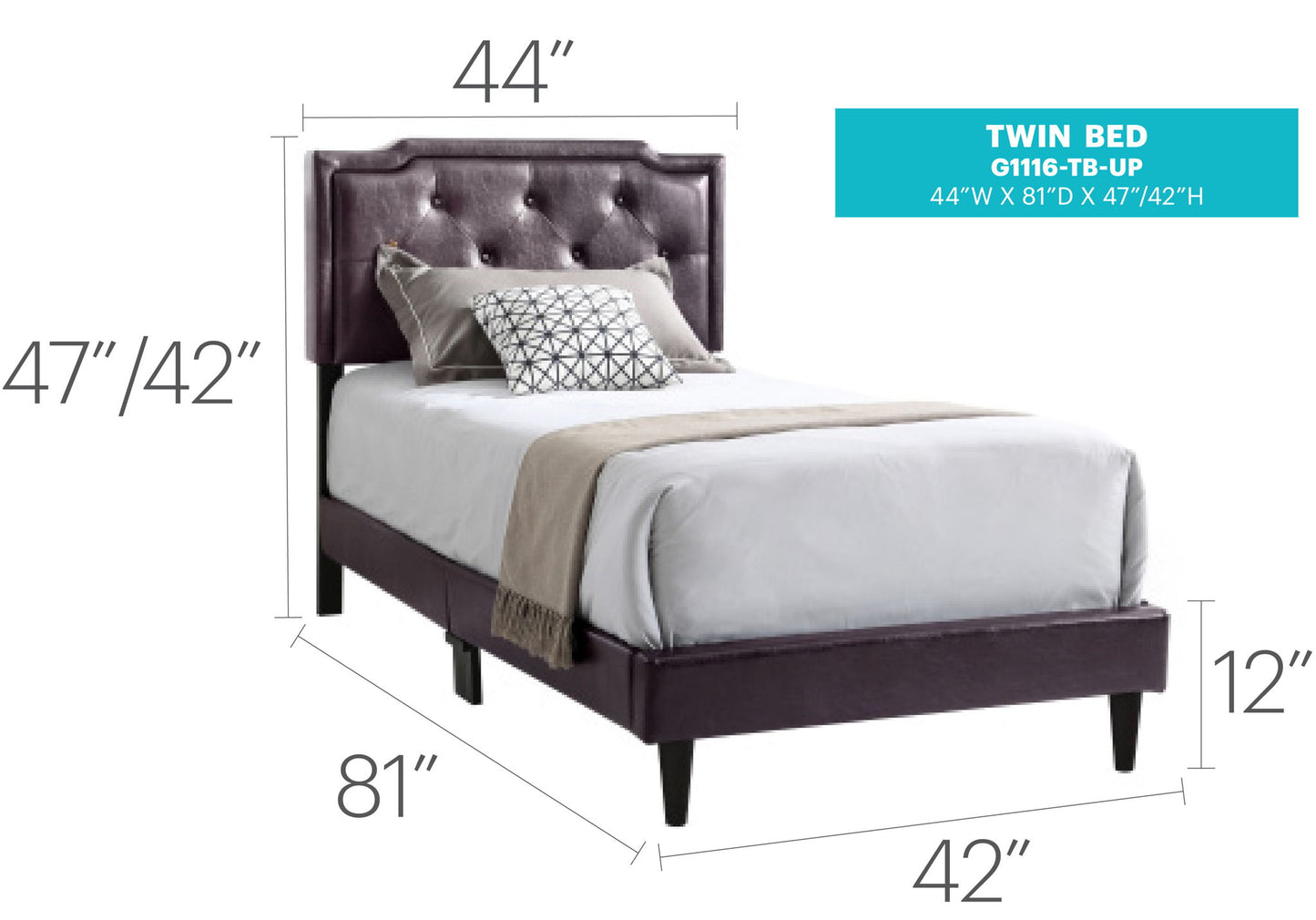 Glory Furniture - Deb - Bed