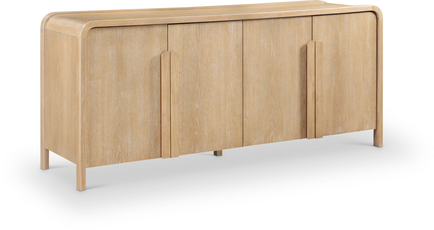 Harmony - Oak Veneer And Solid Wood Sideboard/Buffet