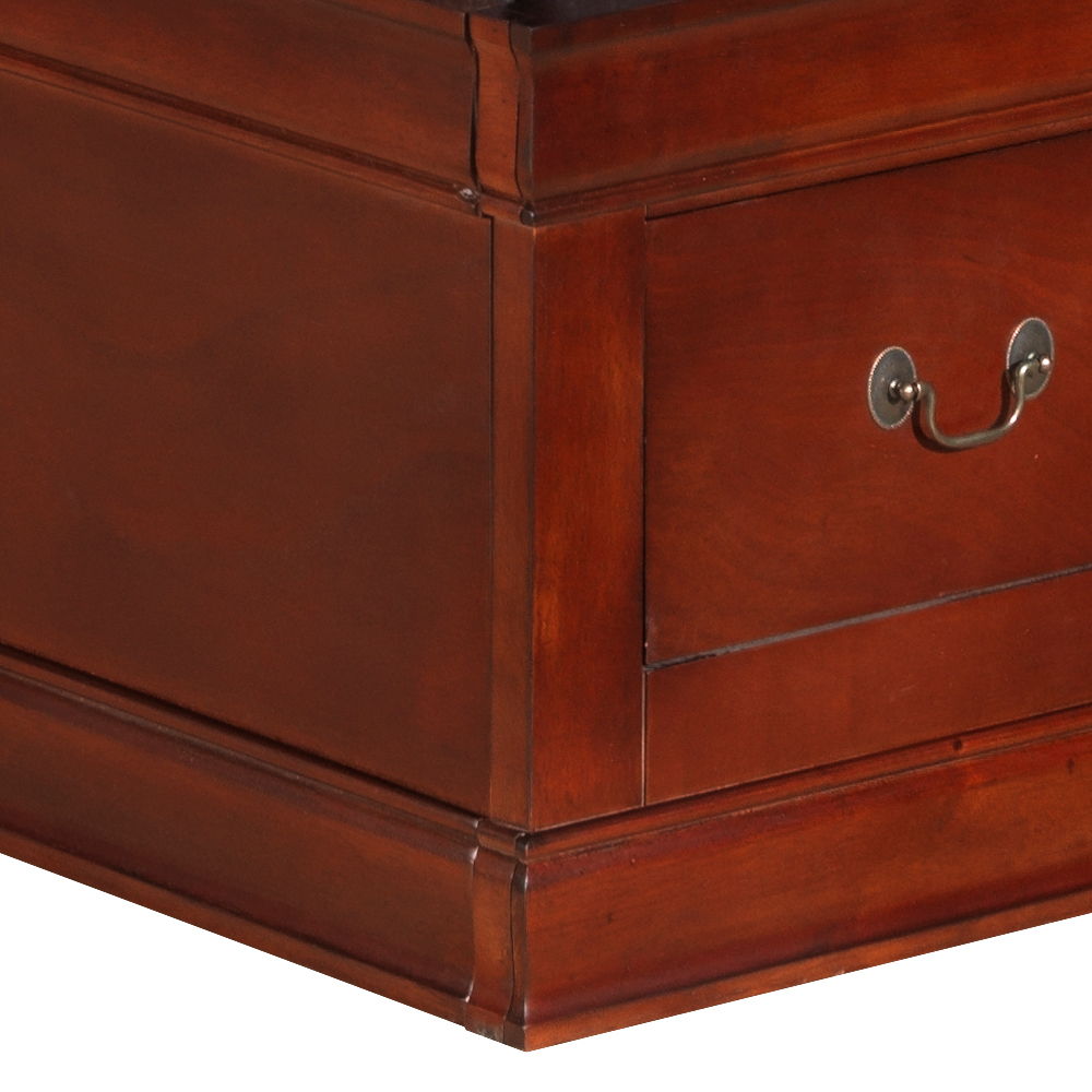 Glory Furniture - Louis Phillipe - Bookcase Storage Bed