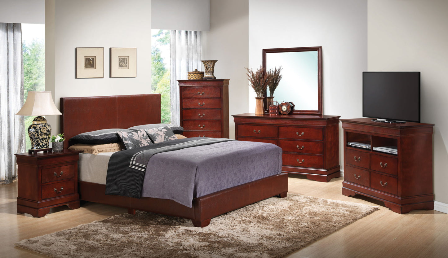 Glory Furniture - Aaron - Upholstered Bed