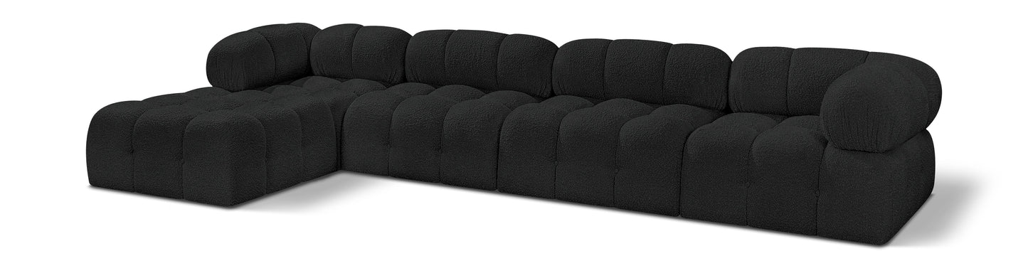 Ames - 5 Piece Fabric Modular Sectional