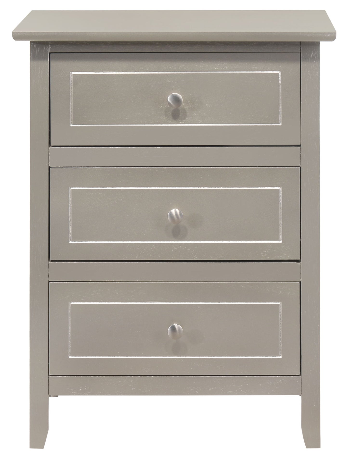Glory Furniture - Daniel - 3 Drawer Nightstand