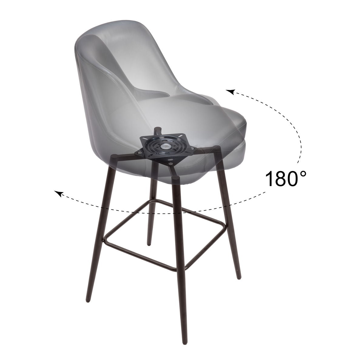 Keppel - Swivel Barstool