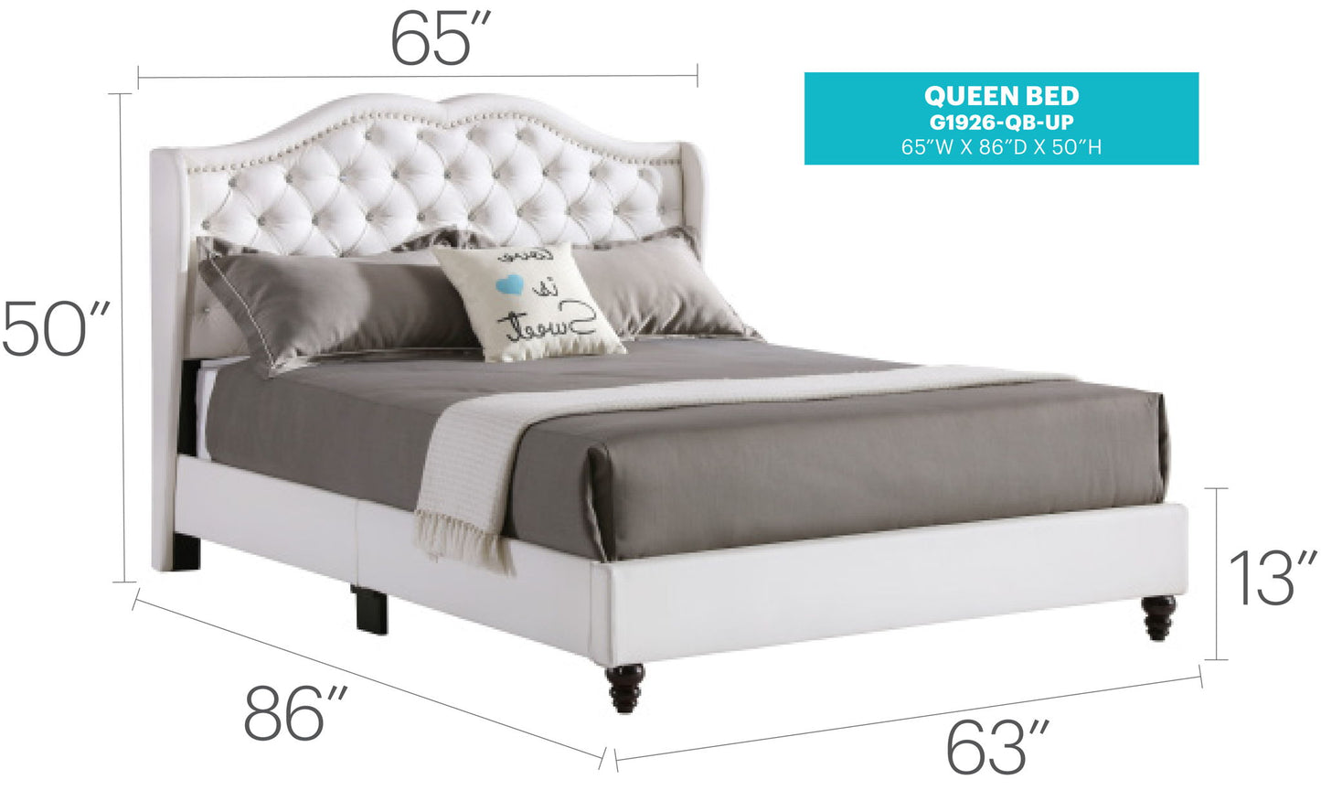 Glory Furniture - Joy - Upholstered Bed