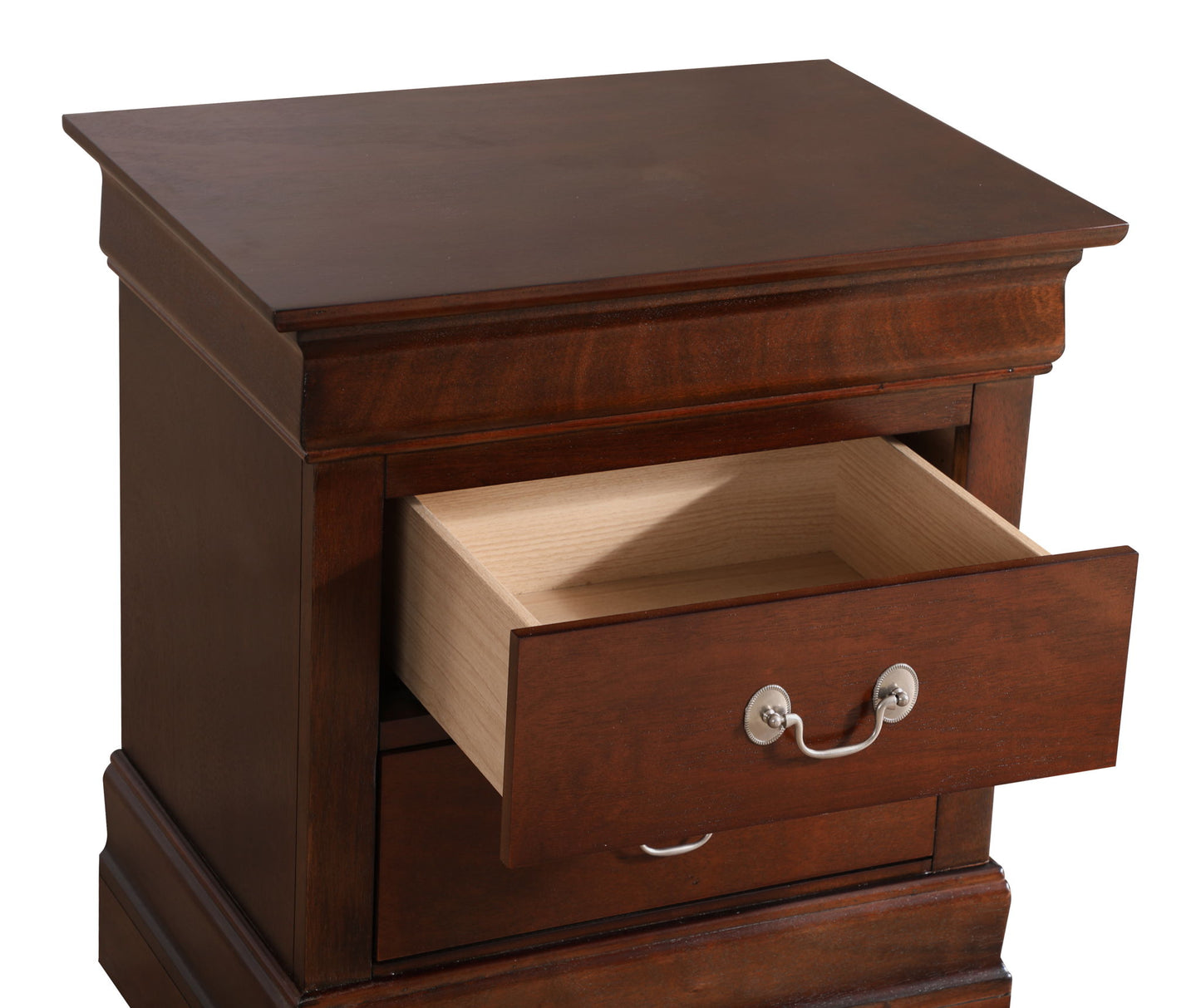 Glory Furniture - Louis Phillipe - 2 Drawer Nightstand