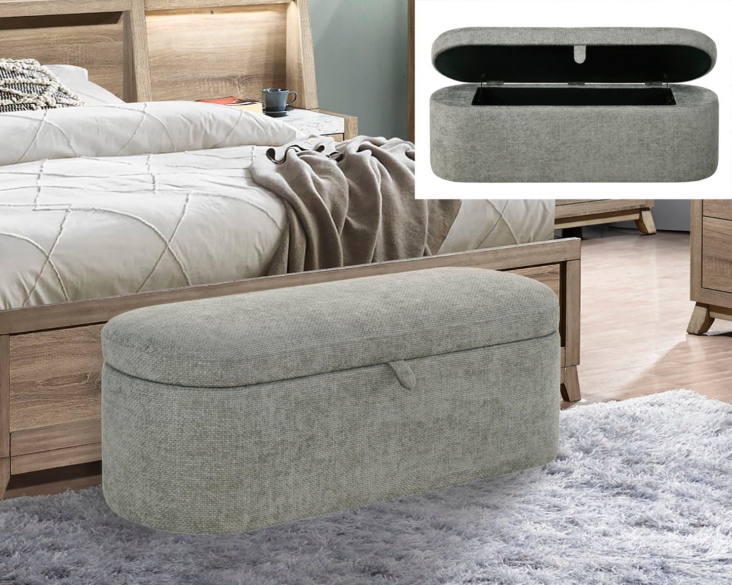 Philipa - Storage Bench