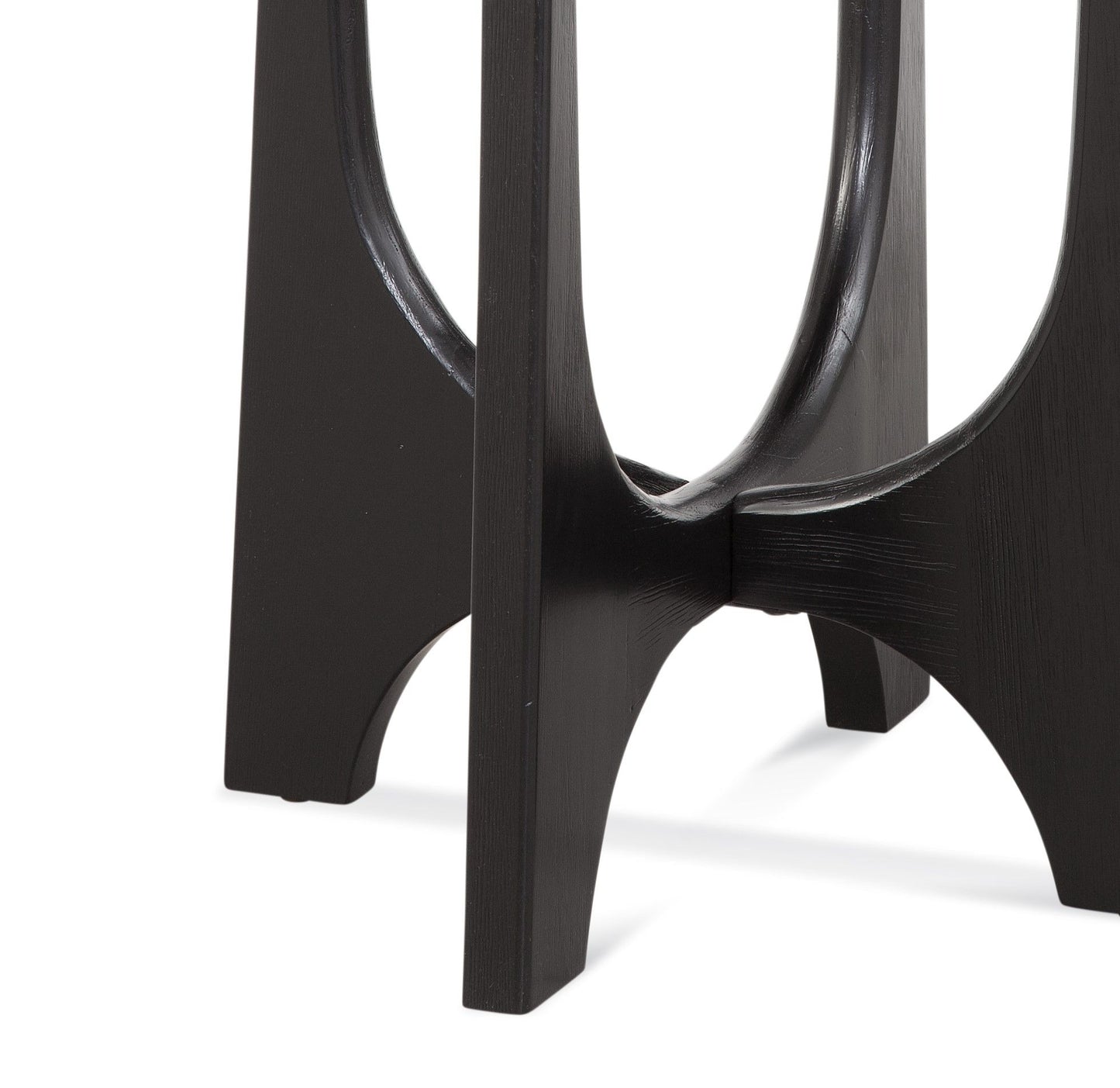 Dunnigan - Round End Table - Black