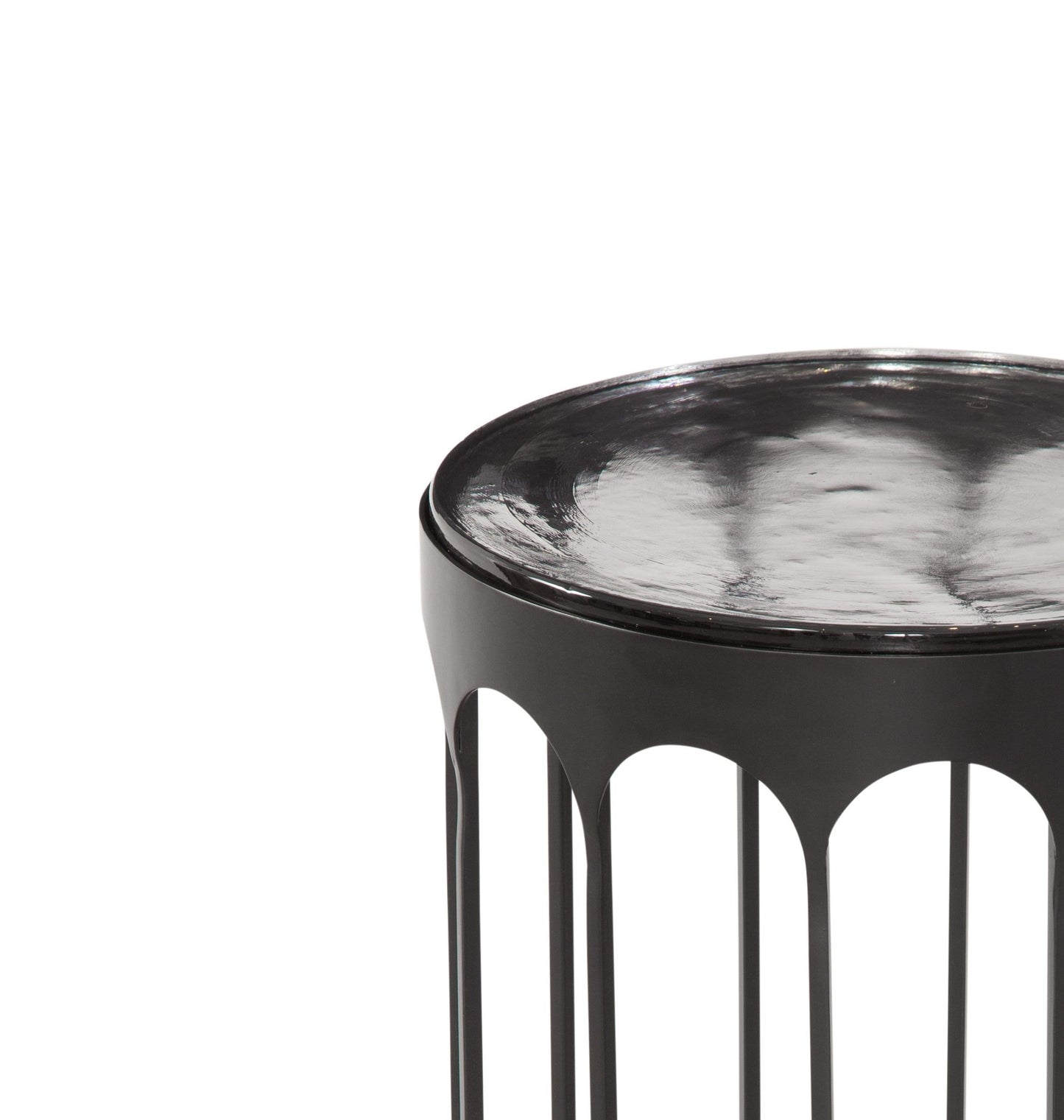 Hartley - Accent Table - Matte Black