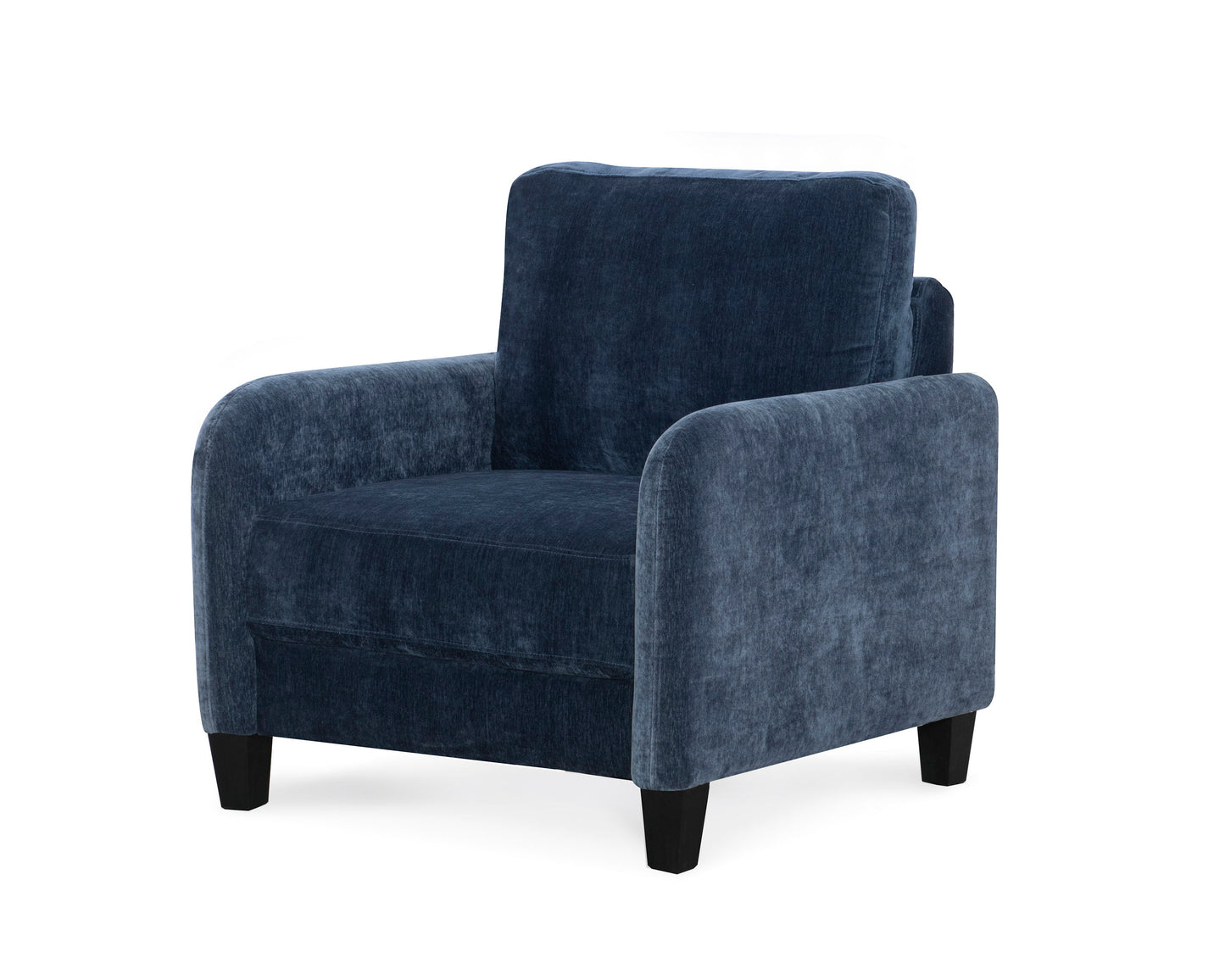 Everly - Velvet Chair - Blue