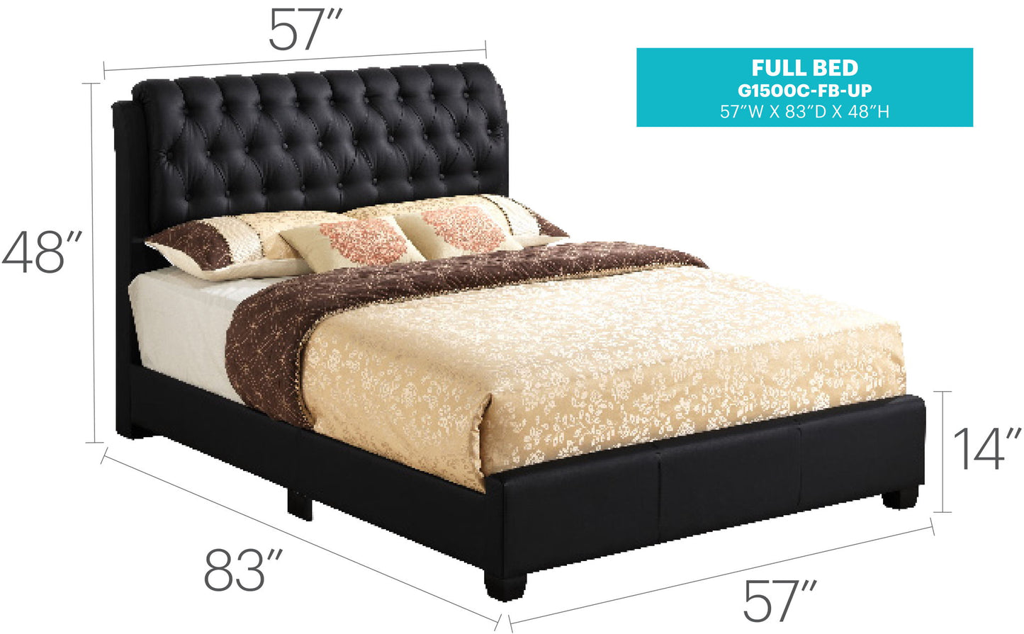 Glory Furniture - Marilla - Bed