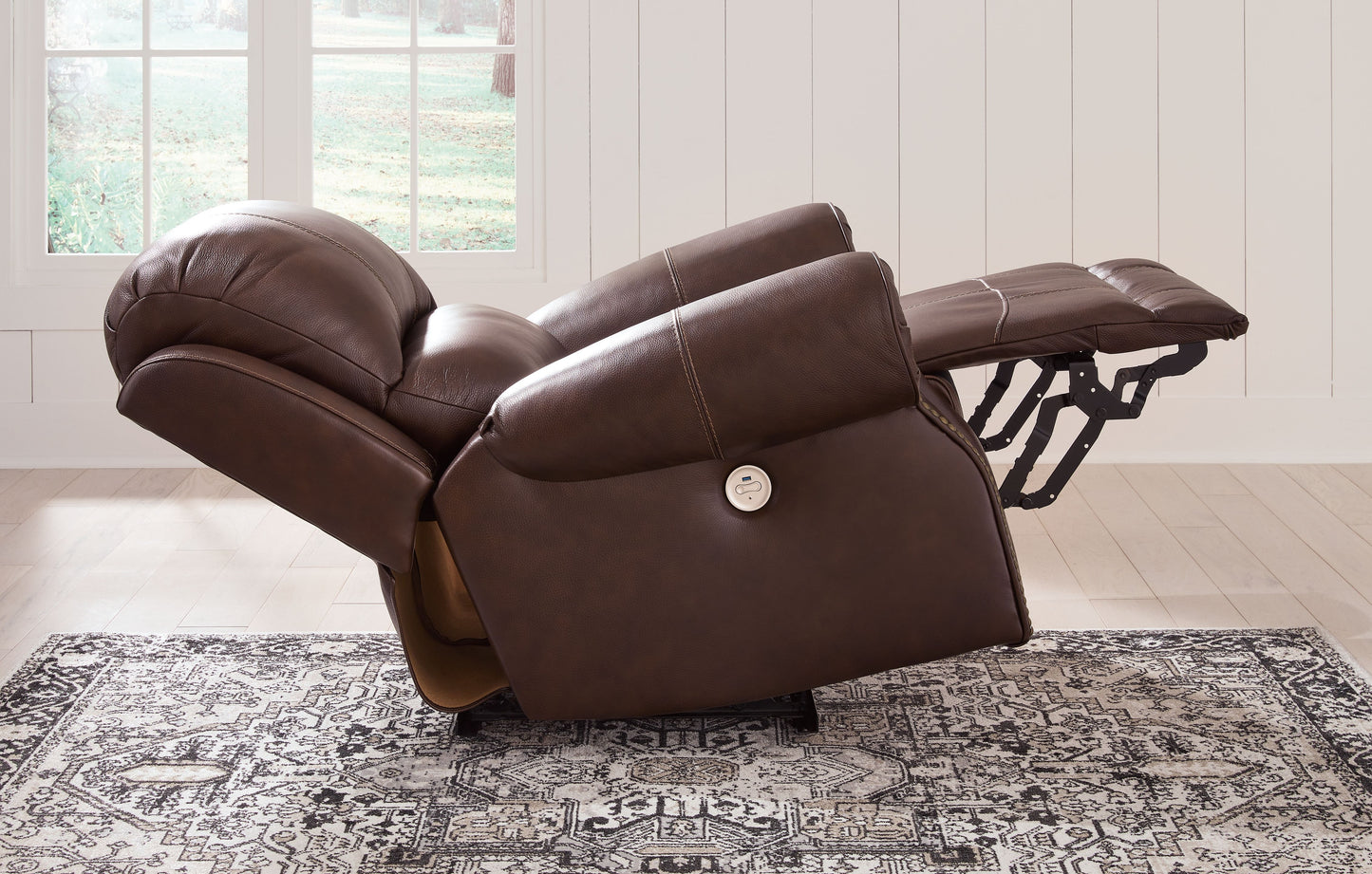 Freyeburg - Walnut - Zero Wall Power Recliner