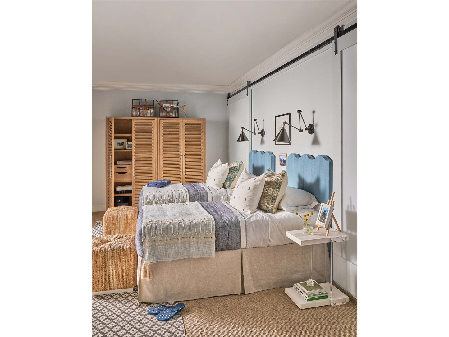 Weekender Coastal Living Home - Surf City Bed Headboard