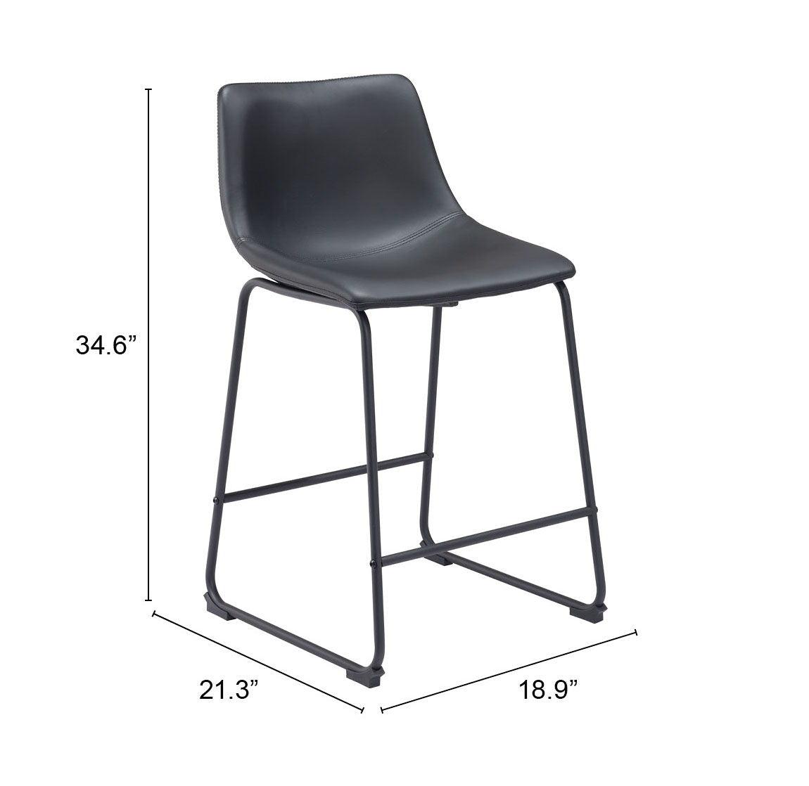 Smart - Counter Chair (Set of 2)