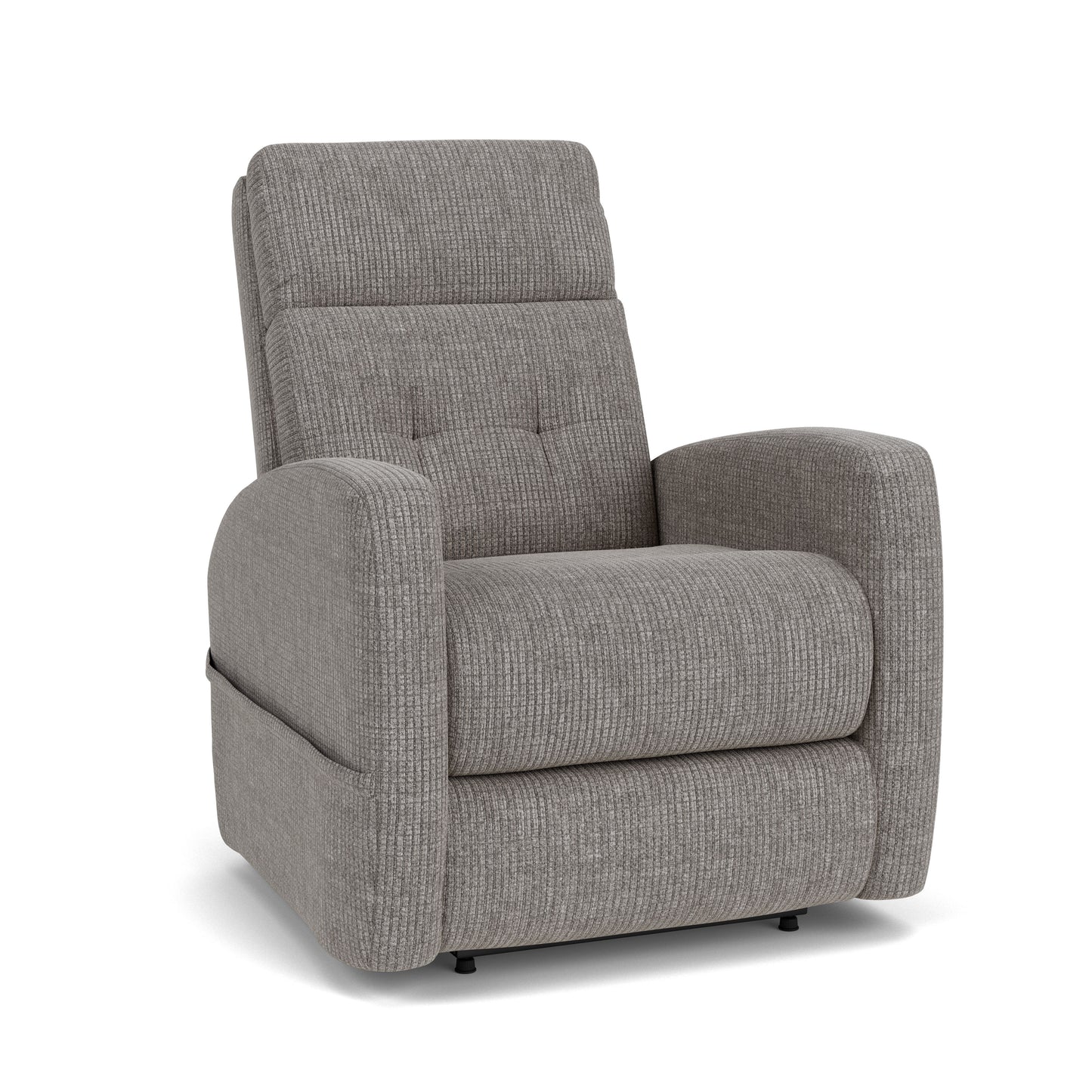 Charlotte - Power Recliner With Power Headrest & Lumbar - Gray