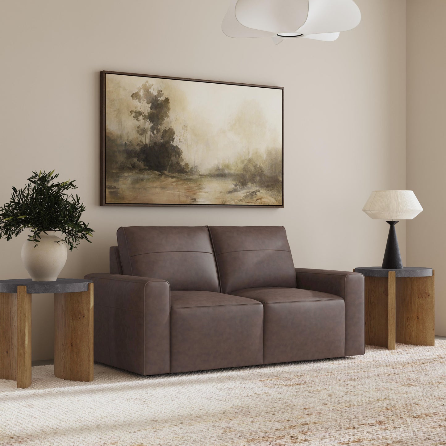 Dawson - Leather Loveseat