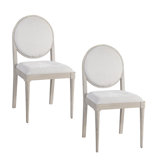 Karina - Dining Chair (Set of 2) - Washed Blonde Oak