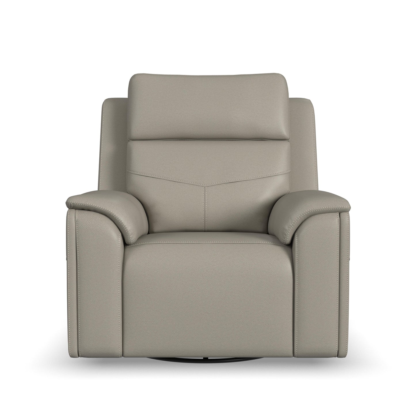 Vernon - Power Swivel Gliding Recliner With Power Headrest, Lumbar, Heat & Massage