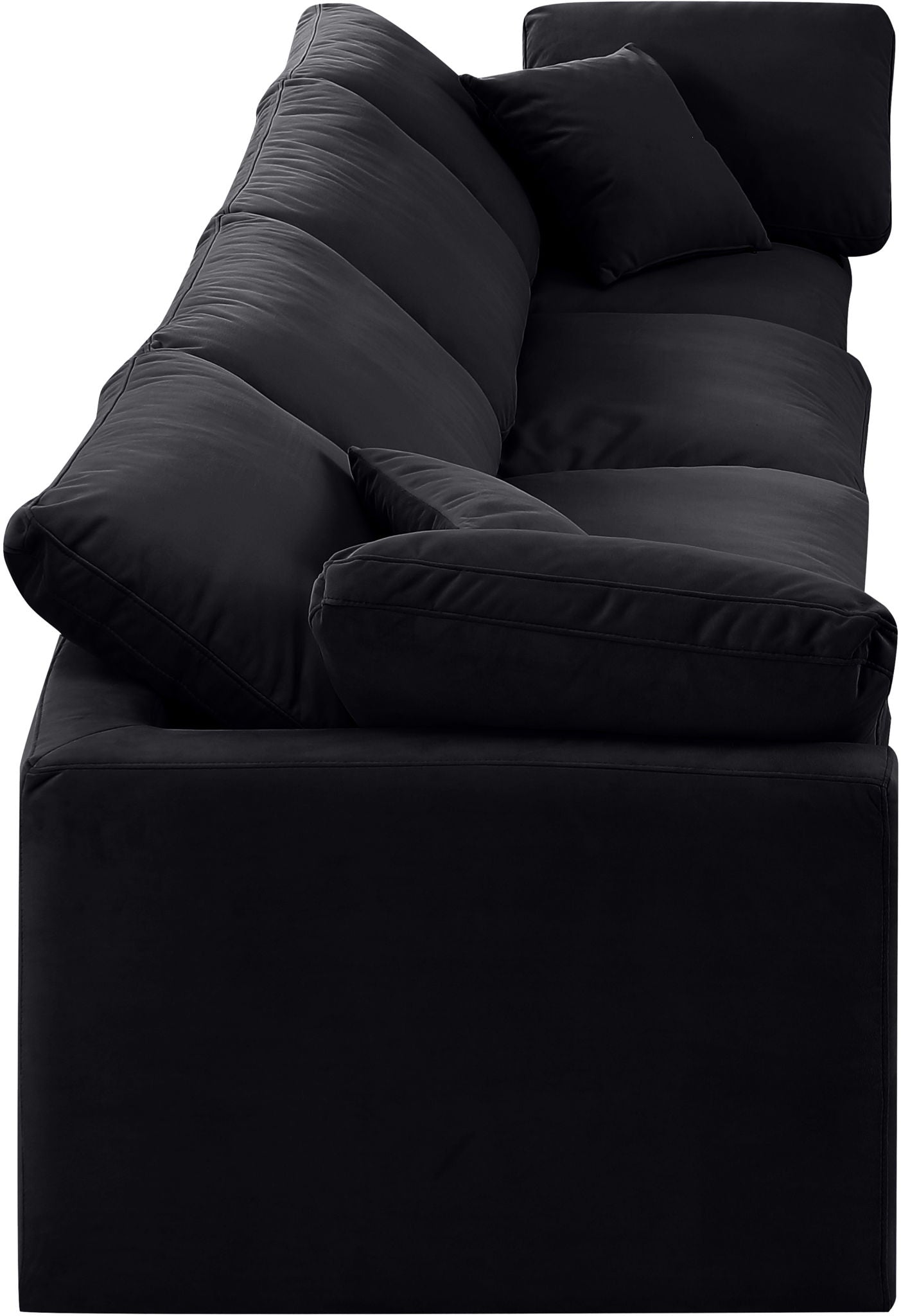Indulge - Velvet 4 Seat Modular Sofa