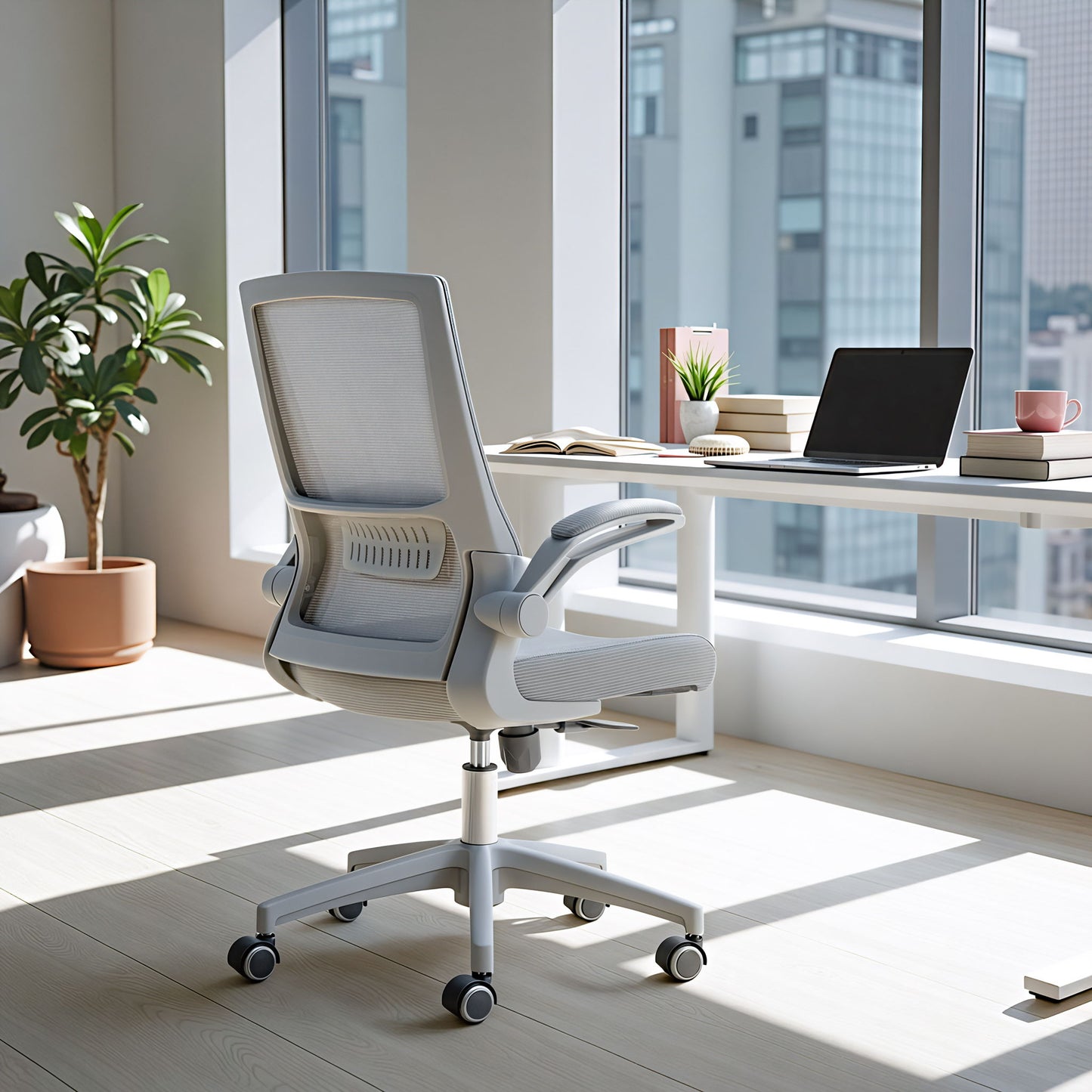 Pater - Office Chair - Gray