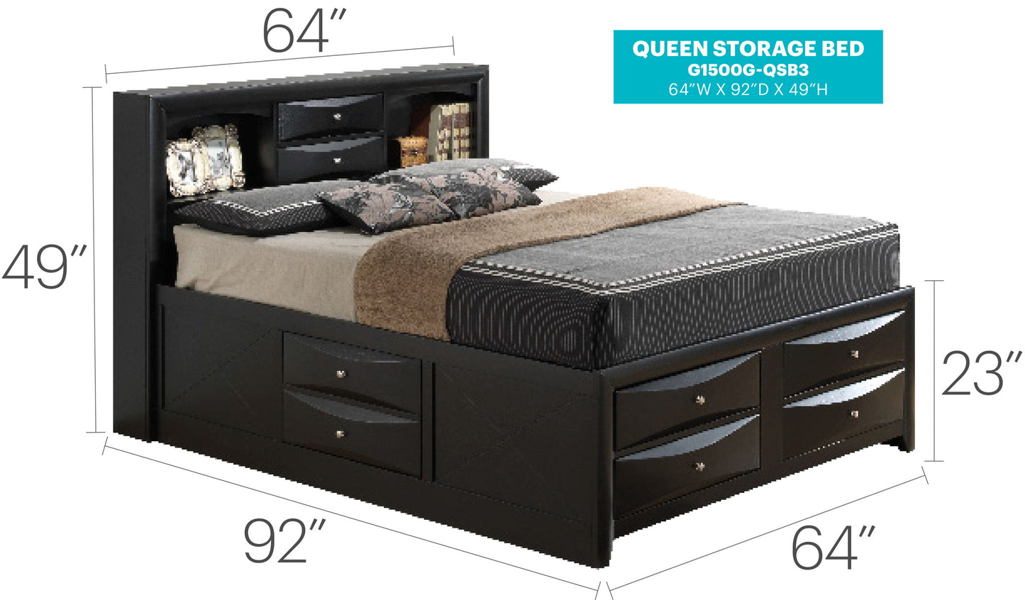 Glory Furniture - Marilla - Storage Bed